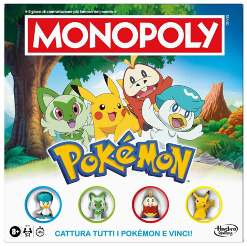 MONOPOLY POKEMON POKEMON - GIOCHI DA TAVOLO/SOCIETA'