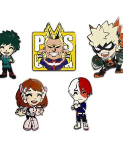 My Hero Academia Enamel Pins Set 5 Cm (6) Youtooz