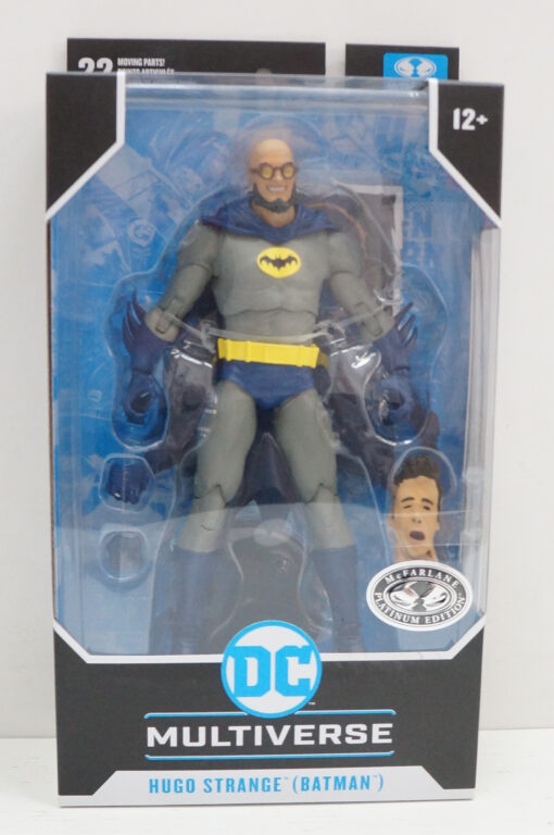 (NA) Batman Hugo Strange PLATINUM VERSION McFarlane Action Figure cm 18 DC Multiverse