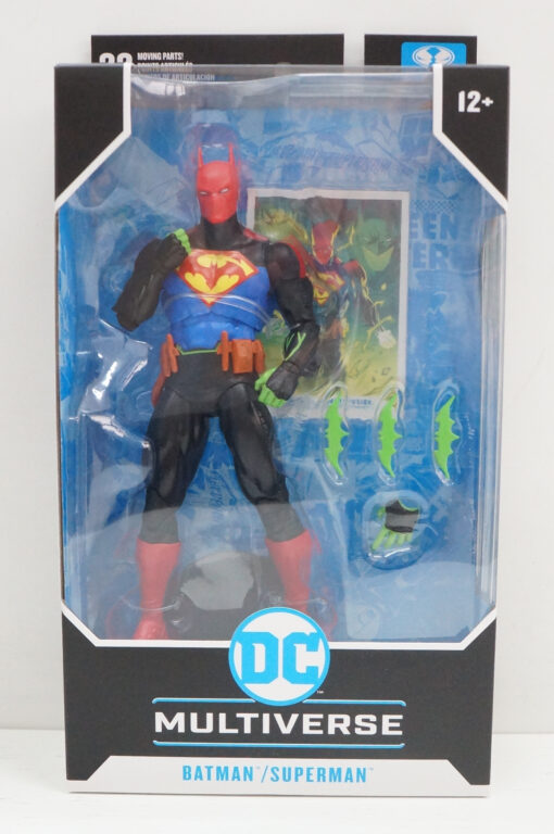 Batman-Superman Fusion (Batman-Superman World's Finest) McFarlane Action Figure cm 18 DC Multiverse
