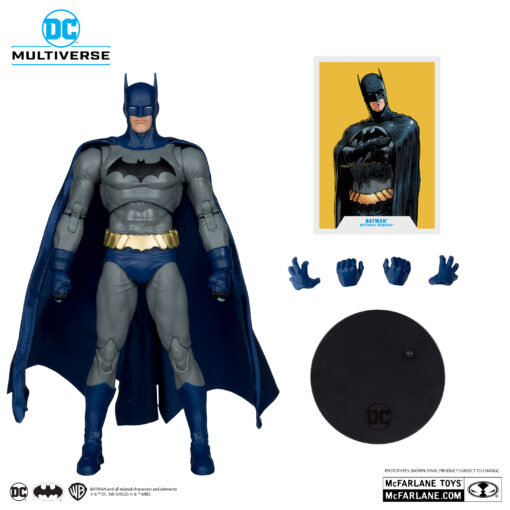 (NA) Batman Reborn Dick Grayson Batman PLATINUM VERSION McFarlane Action Figure cm 18 DC Multiverse - immagine 3