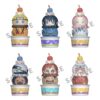 Naruto Shippuden Tsumichen Stack Up & Change Trading Figura 6-pack 8 Cm (with Regalo) Megahouse