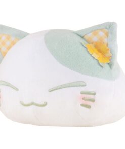 Nemuneko Cat Peluche Figura Rape Flower Pattern Ear Decoration Green Color Ver. 30 Cm Furyu
