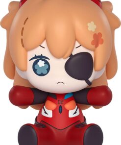 Neon Genesis Evangelion: Rebuild Of Evangelion Huggy Good Smile Chibi Figura Asuka Shikinami Langley: Eye Patch Ver. 7 Cm Good