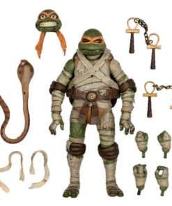 Ninja Turtles As The Mummy Michelangelo Ultimate Figura 18cm Neca