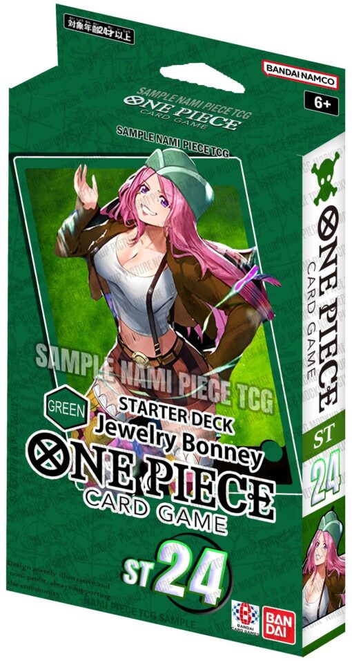 One Piece Card Game Jewerly Bonney Starter Deck ST-24 (ENG) Bandai
