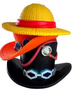 One Piece Pila Hats Money Box Figura 16cm Plastoy