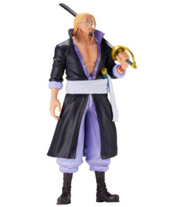 One Piece Roger Pirates Silvers Rayleight Ichibansho Figura 21cm Banpresto