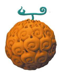 One Piece Salvadanaio Devil Fruit Mera Mera No Mi Plastoy