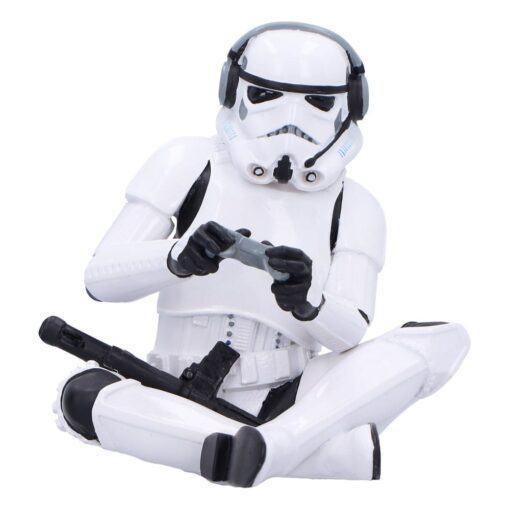 Original Stormtrooper Figura Game On! 10 Cm Nemesis Now