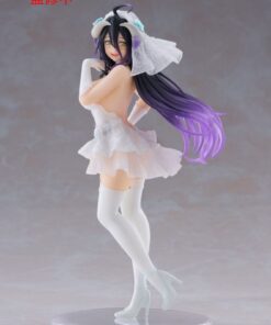 Overlord Coreful Pvc Statua Albedo Wedding Ver. 18 Cm Taito Prize
