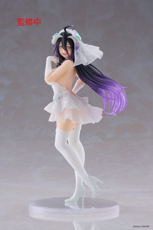 Overlord Coreful Pvc Statua Albedo Wedding Ver. 18 Cm Taito Prize