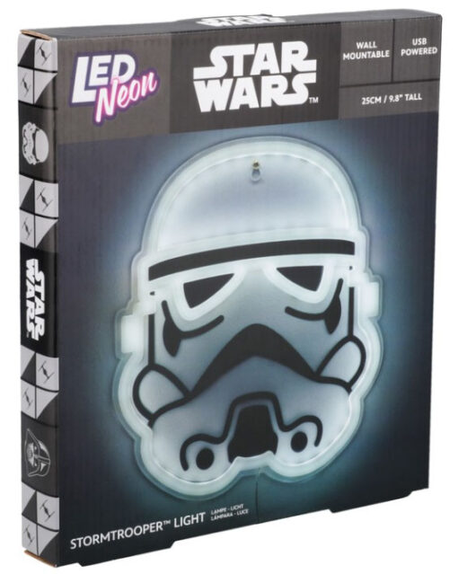 PALADONE LAMPADA NEON DA MURO STAR WARS STORMTROOPER STAR WARS - LAMPADE