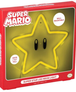 PALADONE LAMPADA NEON DA MURO SUPER MARIO SUPER STELLA NINTENDO SUPER MARIO - LAMPADE