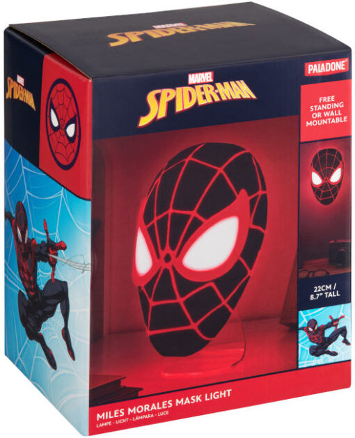 PALADONE LAMPADA SPIDER-MAN MILES MORALES MASK MARVEL SPIDER-MAN - LAMPADE