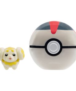 Pokémon Clip'n'Go Poké Balls Fidough & Timer Ball Jazwares