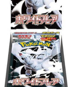 POKEMON JPN WHITE FLARE DELUXE BOX 4 BUSTE POKEMON - CARTE DA GIOCO/COLLEZIONE