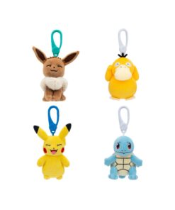 Pokémon Peluche Figura & Clip On 10 Cm  Jazwares
