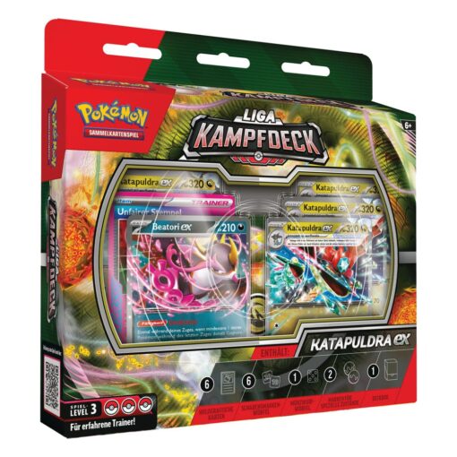 Pokémon TCG Liga-Kampfdeck Katapuldra EX *German Version* Pokémon Company International