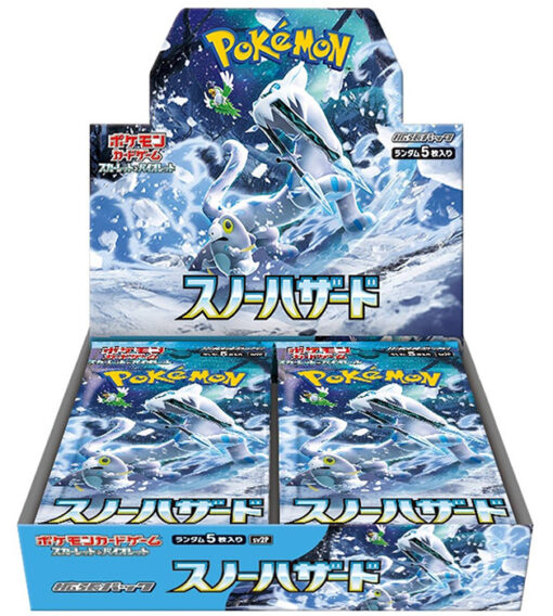 Pokémon TCG Snow Hazard Booster Box da 30 Buste (JAP)