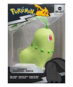 Pokémon Vinile Figura Chikorita 8 Cm Jazwares