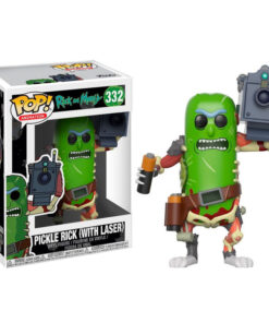Pop Figura Rick & Morty Pickle Rick Con Laser Funko