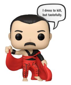 Queen Pop! Rocks Vinile Figur Freddie Mercury (i Dress To Kill) 9 Cm Funko