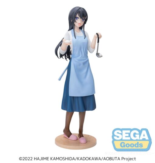 Rascal Does Not Dream Of Bunny Girl Senpai Luminasta Pvc Statua Mai Sakurajima Grembiule 14 Cm Sega