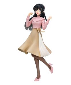 Rascal Does Not Dream Of Bunny Girl Senpai Trio-try-it Pvc Statua Mai Sakurajima Spring Outfit Ver. 21 Cm Furyu