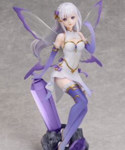 Re:zero Starting Life In Another World Pvc Statua 1/7 Emilia Jewel Princess 24 Cm Elcoco