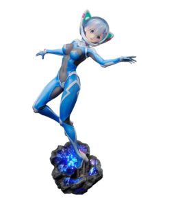 Re:zero Starting Life In Another World Pvc Statua 1/7 Rem A×a Sf Space Suit 26 Cm Design Coco