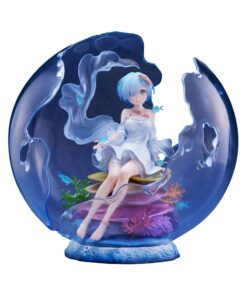 Re:zero Starting Life In Another World Pvc Statua 1/7 Rem Aqua Orb Ver. 25 Cm Furyu