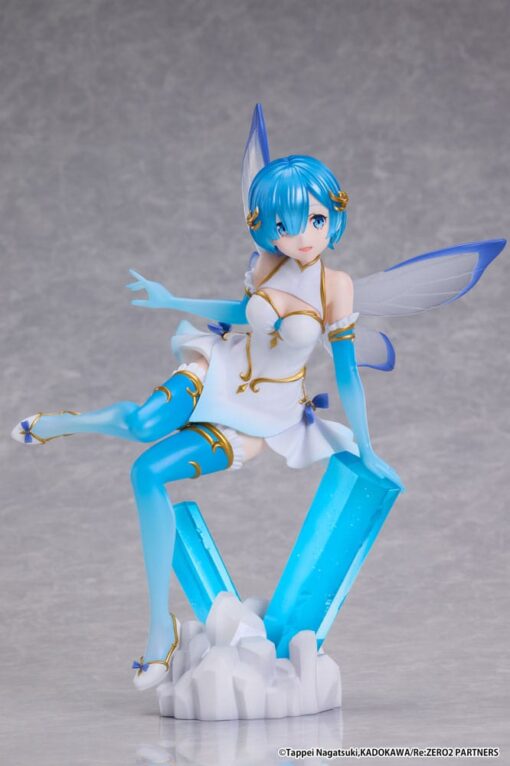 Re:zero Starting Life In Another World Pvc Statua 1/7 Rem Jewel Princess 21 Cm Elcoco