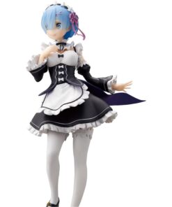 Re:zero Starting Life In Another World Rem Glitter & Glamorous Figura 24cm Banpresto