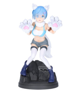 Re:zero Starting Life In Another World Rem Monsters Motions Figura 22cm Banpresto