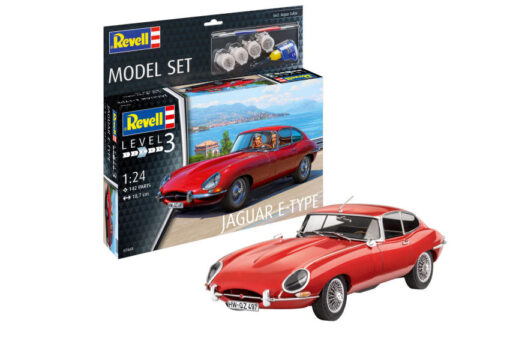 REVELL RV67668 JAGUAR E-TYPE MODEL SET KIT 1:24 Modellino