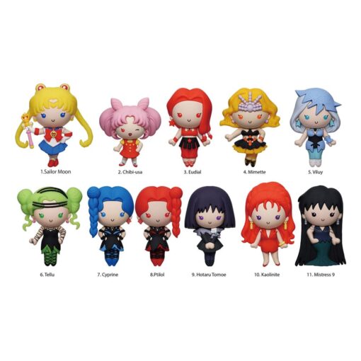 Sailor Moon 3d Pvc Bag Clips Series 8  Con Figura Int.