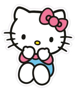 Sanrio Cuscino Hello Kitty Blue Pants 36 Cm Herding