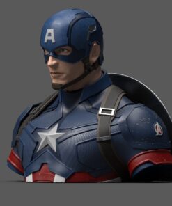 Semic Avengers Endgame Capt America Busto Bank Salvadanaio