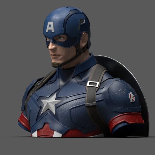 Semic Avengers Endgame Capt America Busto Bank Salvadanaio
