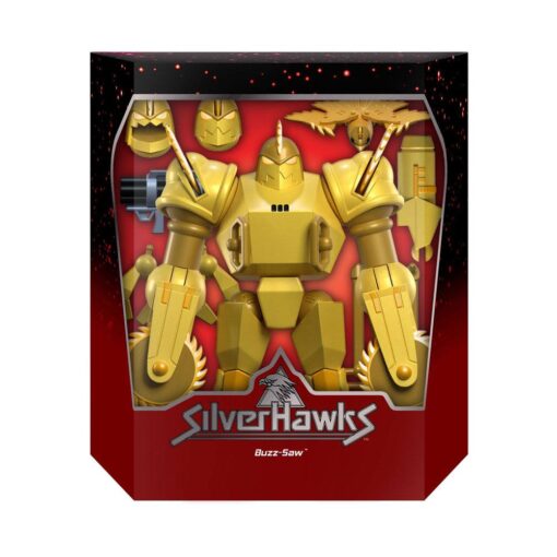 Silverhawks Ultimates Action Figura Buzz-saw 20 Cm Super7 (Spedito in 24 ore) - immagine 5