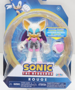 Sonic The Hedgehog Rouge the Bat With Heart Bomb Action Figure 10 cm (Spedito in 24 ore)