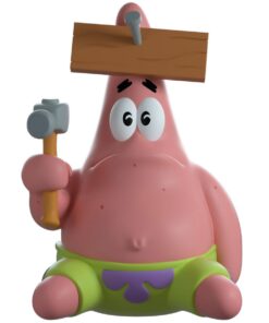 Spongebob Squarepants Vinile Figura Nail On Head Patrick 10 Cm Youtooz