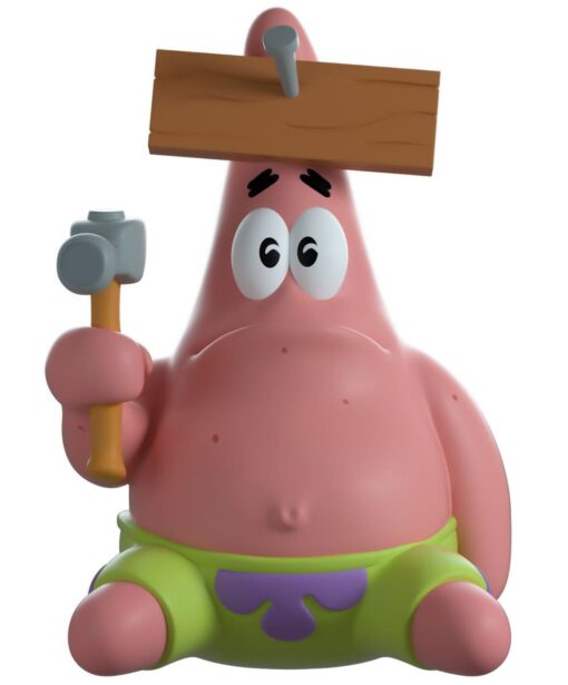Spongebob Squarepants Vinile Figura Nail On Head Patrick 10 Cm Youtooz