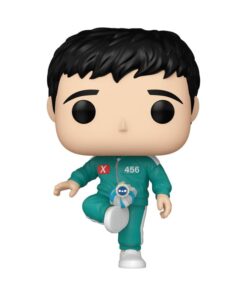 Squid Game Pop! Television Vinile Figura Player 456 Seong Gi-hun (kicking Jegi) 9 Cm Funko
