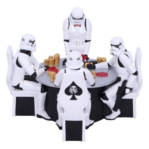 Star Wars Diorama Stormtrooper Poker Face 18 Cm Nemesis Now