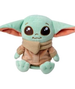 Star Wars The Mandalorian Peluche Figura Grogu Shoulder Rider 12 Cm Simba