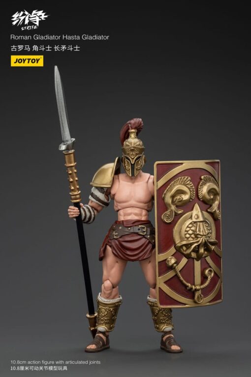 Strife Action Figura 1/18 Roman Gladiator Hasta Gladiator 11 Cm Joy Toy (cn)
