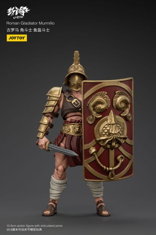 Strife Action Figura 1/18 Roman Gladiator Murmillo 11 Cm Joy Toy (cn)