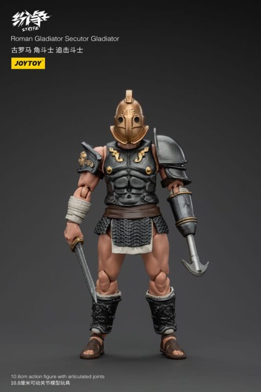 Strife Action Figura 1/18 Roman Gladiator Secutor Gladiator 11 Cm Joy Toy (cn)
